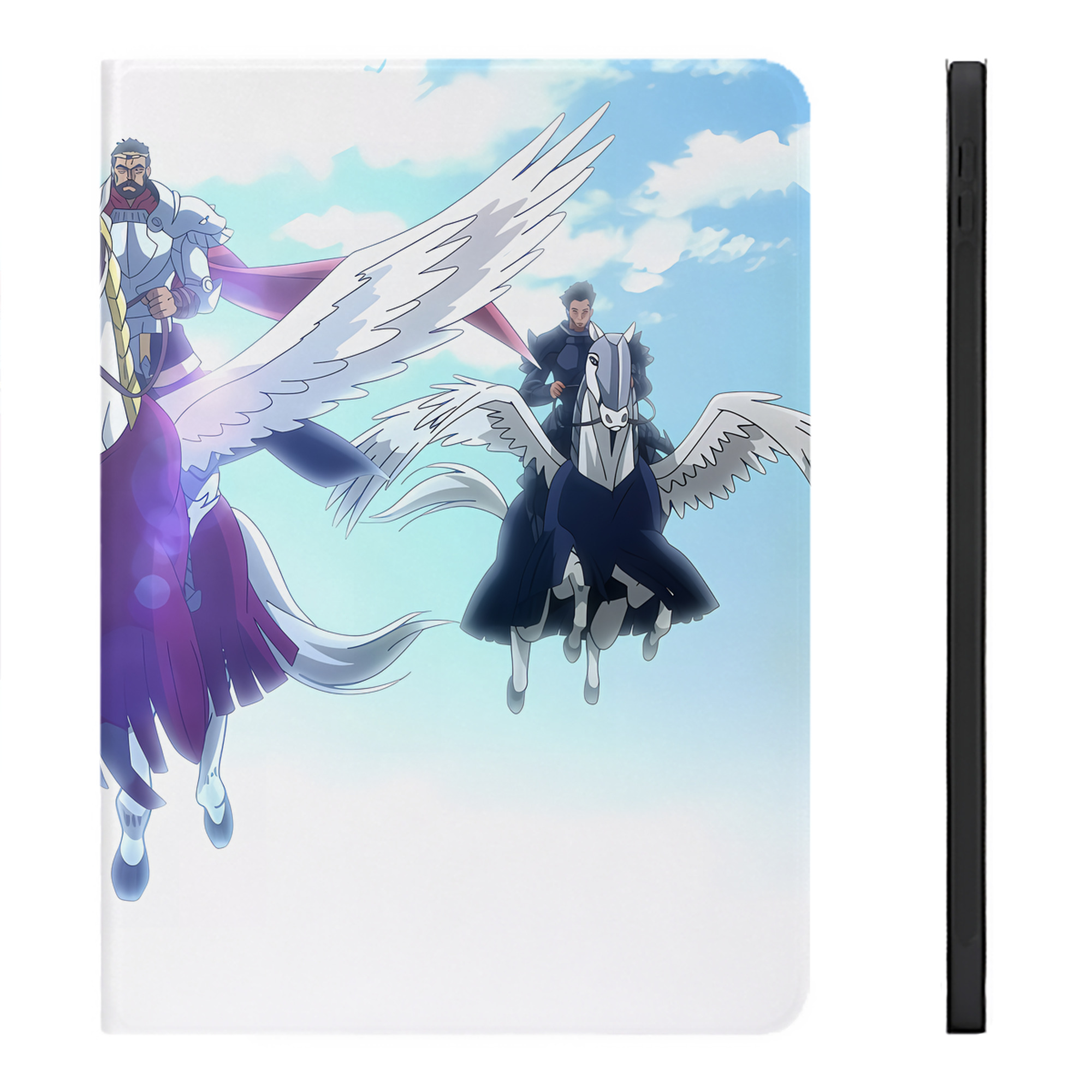 （画像用） 転スラ Regarding Reincarnated to Slime IPadケース ペンホルダー付き ブックスタイルデザイン